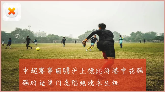 中超赛事前瞻沪上德比海港申花强强对话津门虎陷绝境求生机